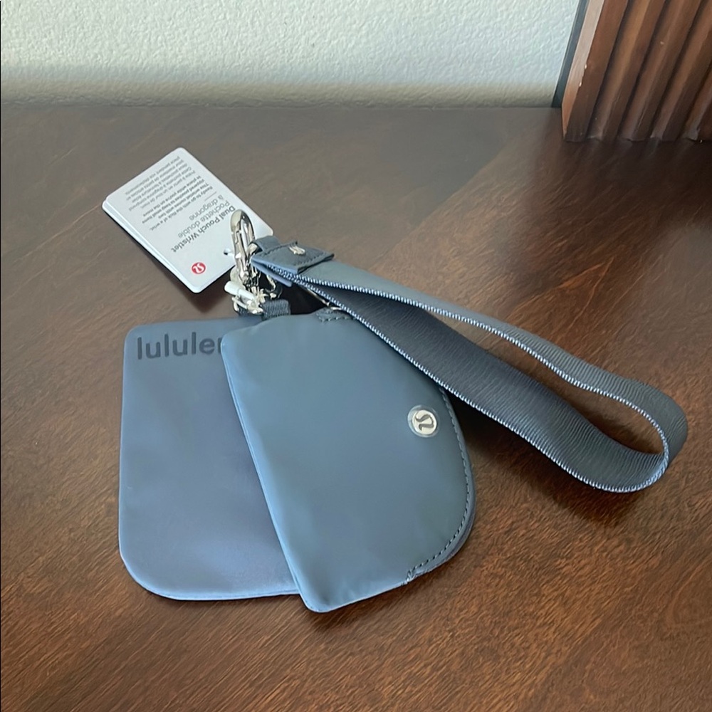 Lululemon Gray Wristlet Set
